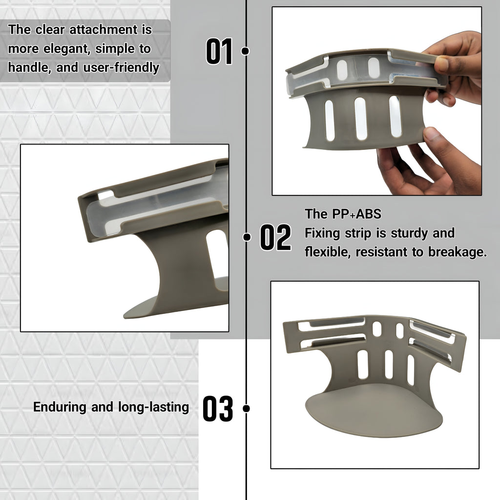 MRF SHOP Bed Sheet Holder, Adjustable Corner Grippers, Sheet Fasteners for Deep Mattress, Fits All Mattress Sizes, Keeps Sheets Smooth All Night, Includes Four Pieces in one Set