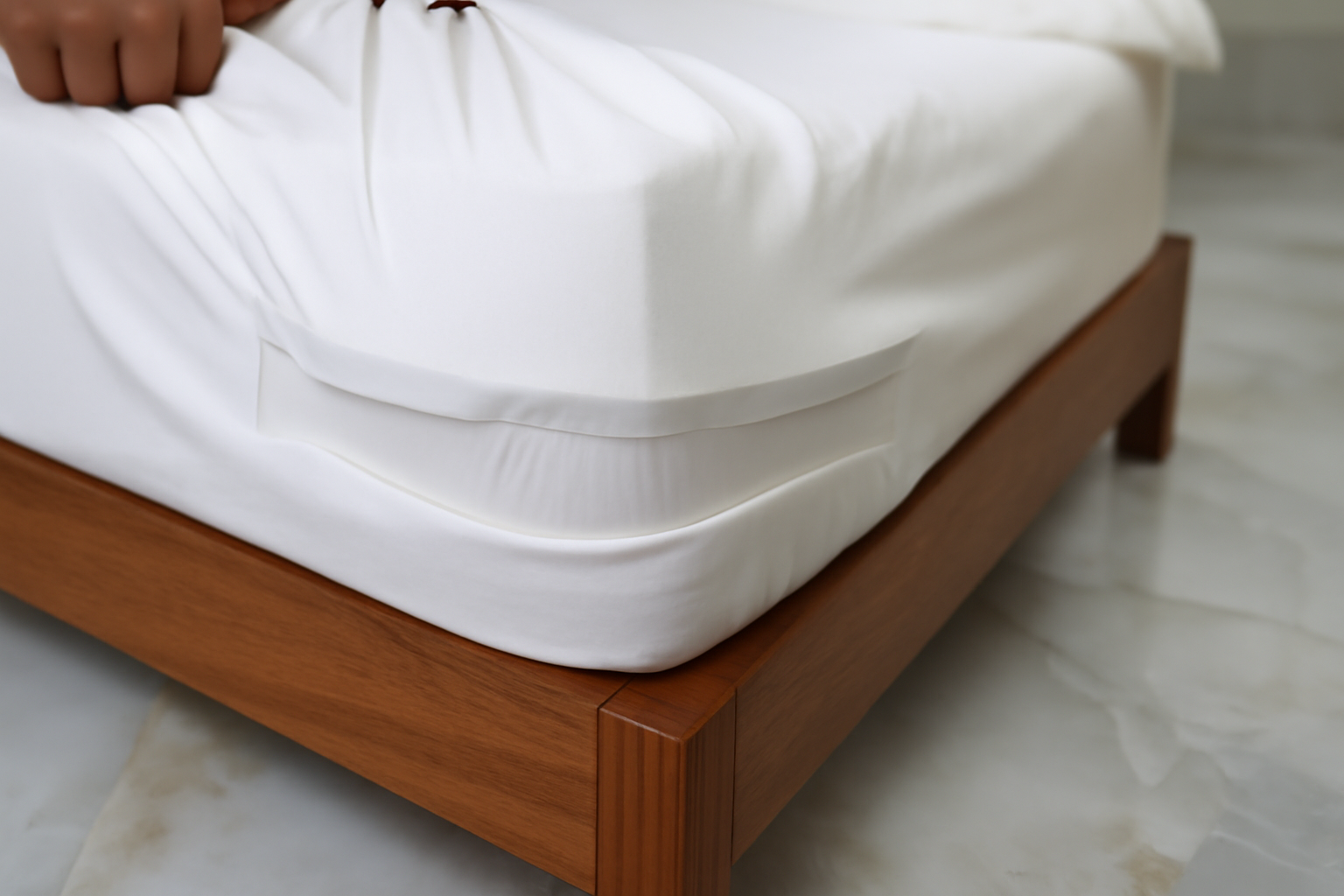 MRF SHOP Bed Sheet Holder, Adjustable Corner Grippers, Sheet Fasteners for Deep Mattress, Fits All Mattress Sizes, Keeps Sheets Smooth All Night, Includes Four Pieces in one Set