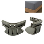 MRF SHOP Bed Sheet Holder, Adjustable Corner Grippers, Sheet Fasteners for Deep Mattress, Fits All Mattress Sizes, Keeps Sheets Smooth All Night, Includes Four Pieces in one Set