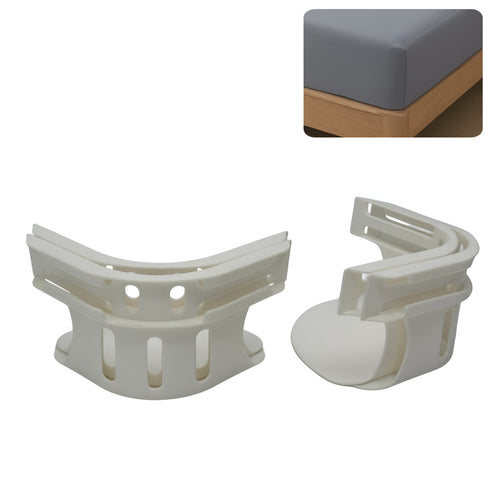 MRF SHOP Bed Sheet Holder, Adjustable Corner Grippers, Sheet Fasteners for Deep Mattress, Fits All Mattress Sizes, Keeps Sheets Smooth All Night, Includes Four Pieces in one Set